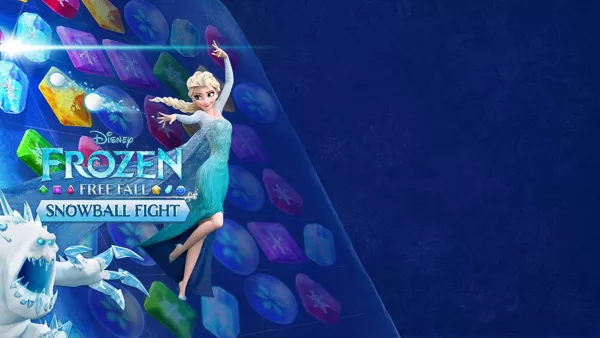 Frozen: Free Fall - Snowball Fight PlayStation 4 Splash screen