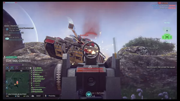 PlanetSide 2 PlayStation 4 Your rifle is no match for an enemy tank