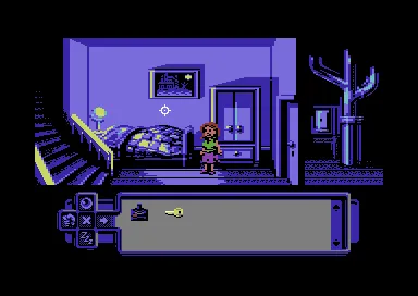 Caren and the Tangled Tentacles Commodore 64 First room