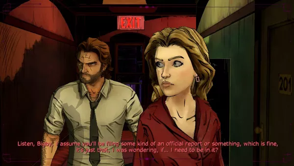 The Wolf Among Us PS Vita Episode 2 - She&#x27;s not letting you snoop the rooms on your own