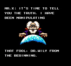 Mega Man 6 NES Mega Man learns that Dr. Wily had a master
