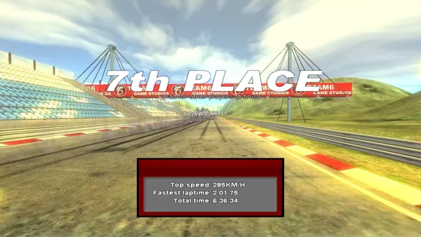 F-1 Chequered Flag Windows The end of a race&#x3C;br&#x3E;
The player must win a race to unlock the next track