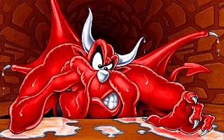 Litil Divil DOS main hero - Mutt