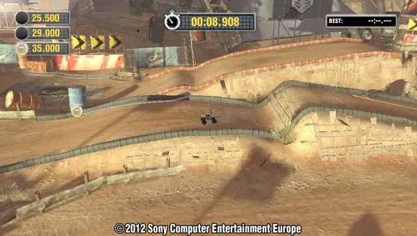 MotorStorm: RC PS Vita Long jump (Trial version)