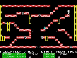 Colin the Cleaner ZX Spectrum Theres no way out youre trapped ..........