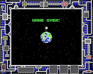 Bug Hunter in Space Acorn 32-bit Game over