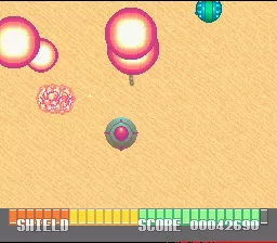 X-Zone SNES Explosions of missiles