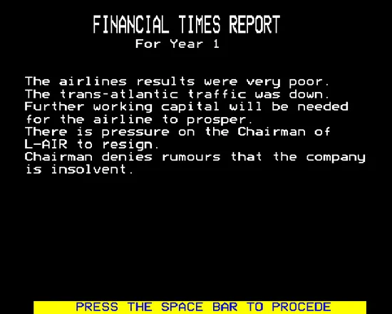 Airline BBC Micro Financial Times report
