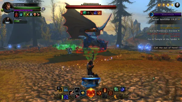 Neverwinter Xbox One No chance to kill a dragon with only three or four people.