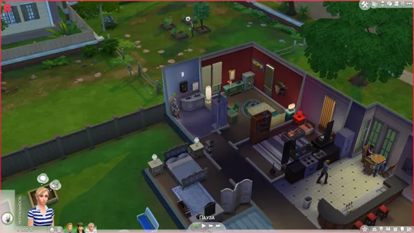 The Sims 4 Windows Life of a family