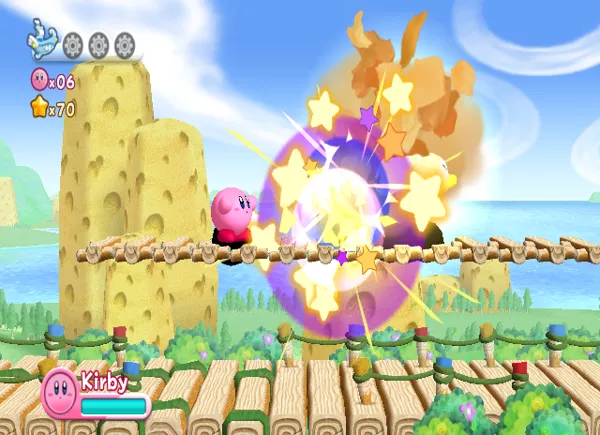 Kirby&#x27;s Return to Dream Land Wii How can a deadly explosion be such a wonder to behold...