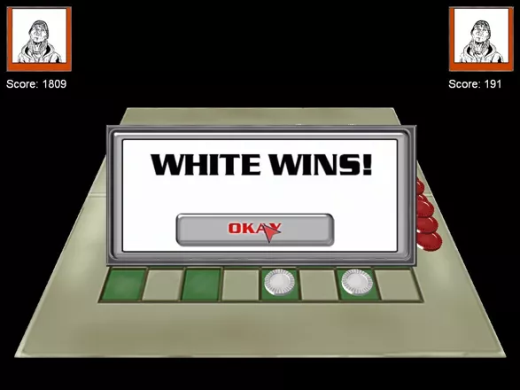 Checkers Ultimate Windows Game Over