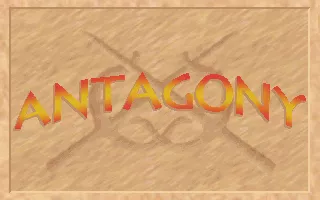 Antagony DOS Title Screen.