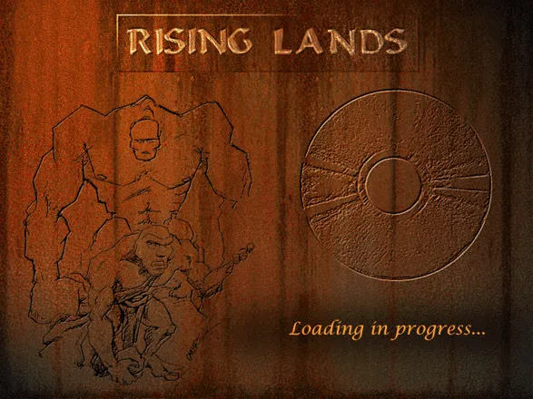 Rising Lands Windows Loading screen.