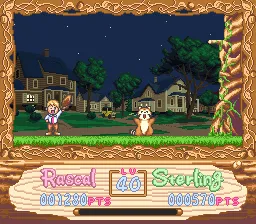 Araiguma Rascal SNES Stage 9. Full background.
