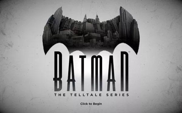 Batman: The Telltale Series Windows Title screen