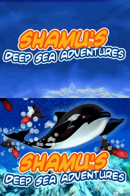 Shamu&#x27;s Deep Sea Adventures Nintendo DS Title Screen