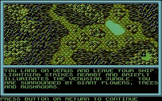 Buck Rogers: Countdown to Doomsday Commodore 64 On Venus.