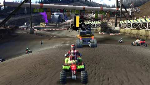 MotorStorm: Arctic Edge PSP Begin the race
