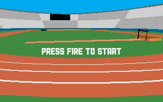 The Games: Summer Edition Amiga Press fire to start hurdles