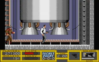Sly Spy: Secret Agent Atari ST A missile.