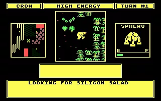 Robot Rascals DOS Looking for a silicon salad... (CGA)
