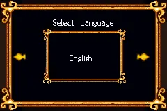 The Legend of Spyro: The Eternal Night Game Boy Advance Language Select