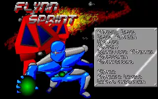 Flynn Sprint DOS Title Screen