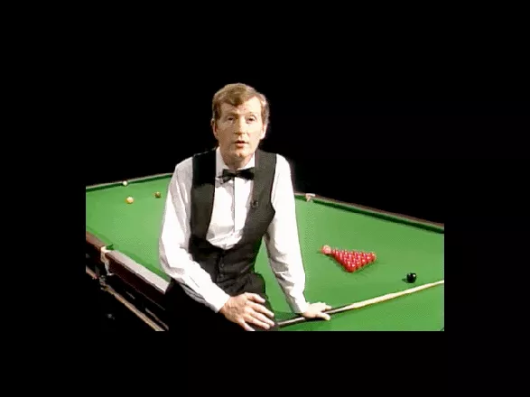 Virtual Snooker DOS The introduction by Steve Davis is quite well done. It consists of a series of short clips stitched together rather than one continuous sequence