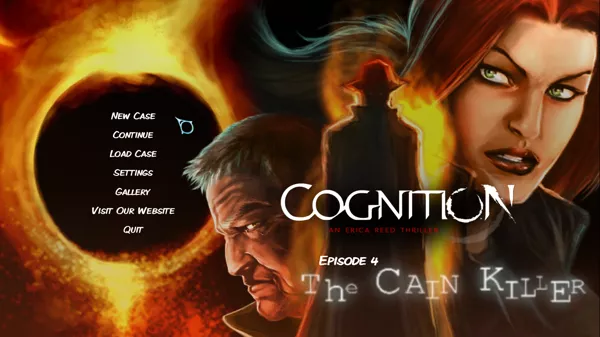 Cognition: An Erica Reed Thriller - Episode 4: The Cain Killer Macintosh Main menu