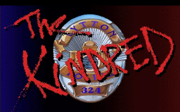 Police Quest 3: The Kindred DOS The Kindred Title 