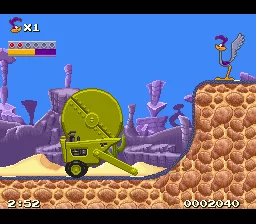 Road Runner&#x27;s Death Valley Rally SNES ...and after!