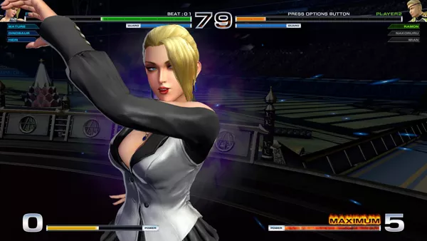 The King of Fighters XIV PlayStation 4 Mature powers up her Super Climax Special Move