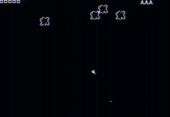 Asteroid Apple II Starting out