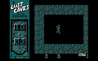Lost Caves Amstrad CPC Start of fifth level