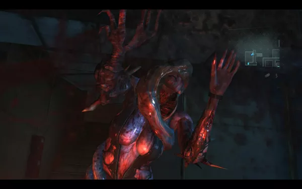 Resident Evil: Revelations Windows Some enemies are more difficult to get rid off than others