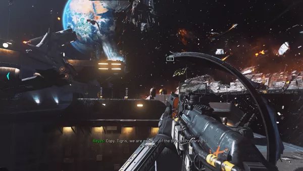 Call of Duty: Infinite Warfare PlayStation 4 Fighting soldiers in zero-G areas is as common as fighting on the ground