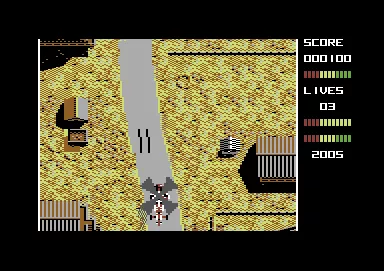 007: Licence to Kill Commodore 64 Flying along in a helicopter