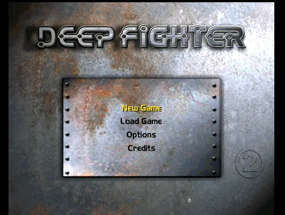 Deep Fighter Dreamcast Main menu