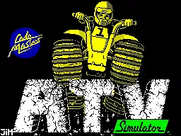 ATV Simulator ZX Spectrum Title screen