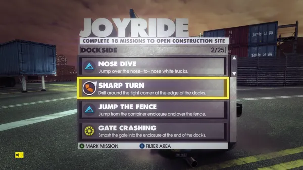 DiRT: Showdown Windows There are missions to do and hidden packages to collect in Joyride mode