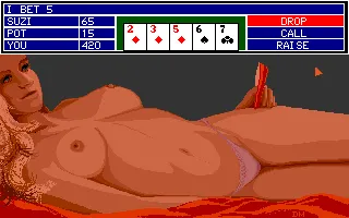 Strip Poker: A Sizzling Game of Chance Amiga And her bra.