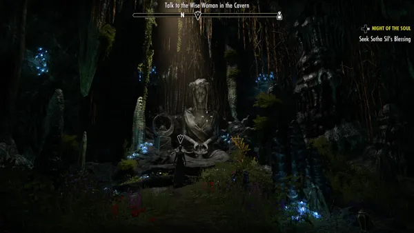 The Elder Scrolls Online: Morrowind Xbox One Let&#x27;s talk to the wise woman in the cavern.