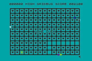 Grid Bug ZX Spectrum Game Over
