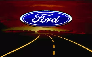 Ford Simulator 5.0 DOS Title