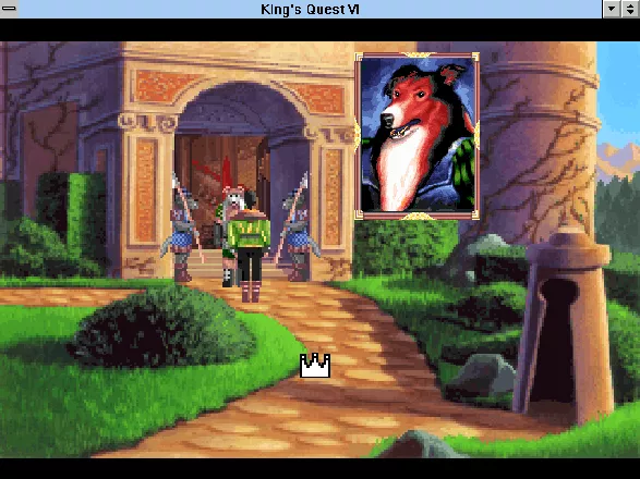 King&#x27;s Quest VI: Heir Today, Gone Tomorrow Windows 3.x Captain Saladin.