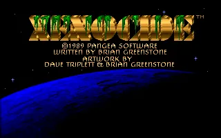 Xenocide Apple IIgs Title screen