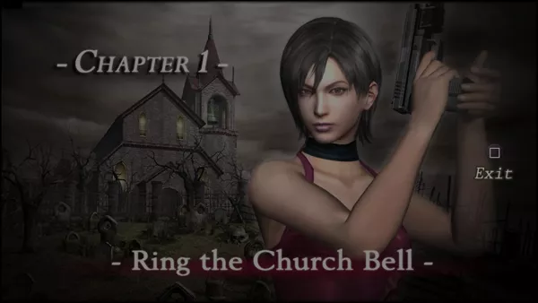 Resident Evil 4 PlayStation 4 Chapters in Separate Ways story have single goal with a predefined map piece from the base game and occasional new areas accessible