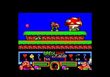 Grell and Fella Amstrad CPC Pacifying worms