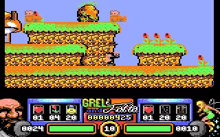 Grell and Fella Commodore 64 Planting tulips